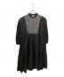 TSUHARU by samansa Mos2（ツハル バイ サマンサモスモス）の古着「長袖ワンピース」｜ブラック
