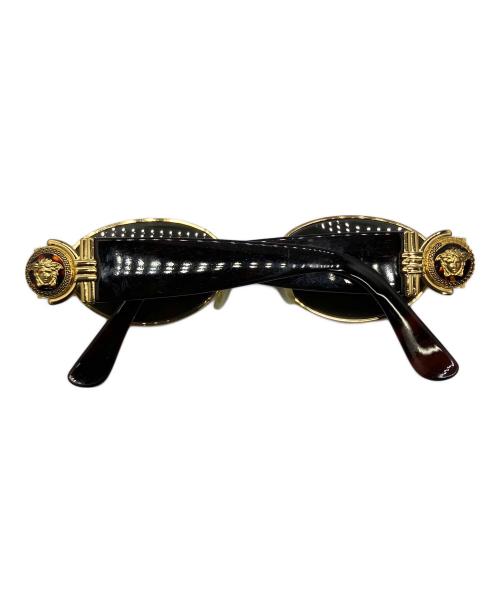 GIANNI VERSACE（ジャンニ・ヴェルサーチ）GIANNI VERSACE (ジャンニ・ヴェルサーチ) ヴィンテージサングラス ブラウン×ゴールドの古着・服飾アイテム