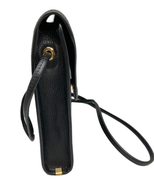 Yves Saint Laurent（イヴサンローラン）Yves Saint Laurent (イヴサンローラン) オールドショルダーバッグ ブラックの古着・服飾アイテム