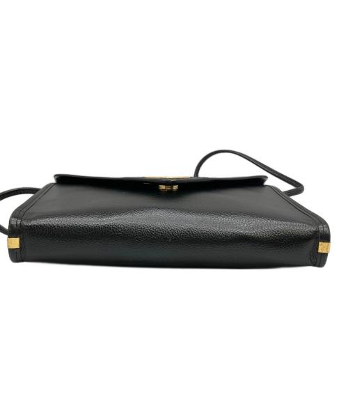 Yves Saint Laurent（イヴサンローラン）Yves Saint Laurent (イヴサンローラン) オールドショルダーバッグ ブラックの古着・服飾アイテム