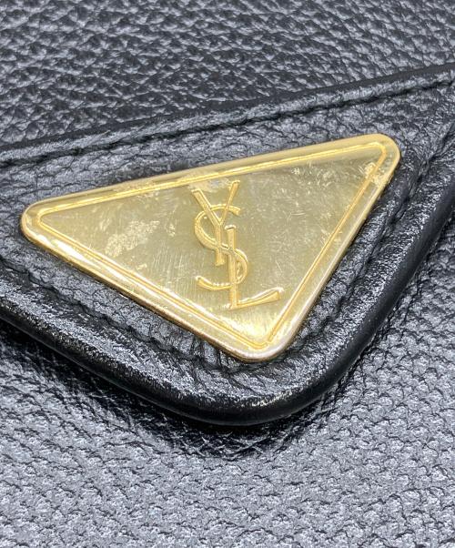Yves Saint Laurent（イヴサンローラン）Yves Saint Laurent (イヴサンローラン) オールドショルダーバッグ ブラックの古着・服飾アイテム