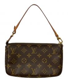 LOUIS VUITTON（ルイ ヴィトン）の古着「ショルダーポーチ」｜ブラウン