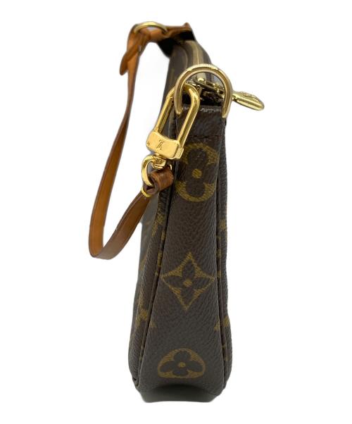 LOUIS VUITTON（ルイ ヴィトン）LOUIS VUITTON (ルイ ヴィトン) ショルダーポーチ ブラウンの古着・服飾アイテム