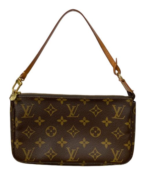 LOUIS VUITTON（ルイ ヴィトン）LOUIS VUITTON (ルイ ヴィトン) ショルダーポーチ ブラウンの古着・服飾アイテム