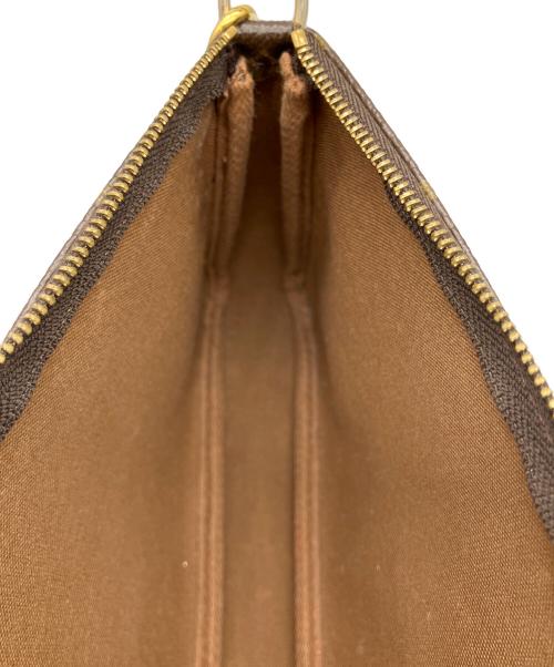 LOUIS VUITTON（ルイ ヴィトン）LOUIS VUITTON (ルイ ヴィトン) ショルダーポーチ ブラウンの古着・服飾アイテム