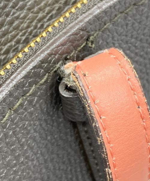 Salvatore Ferragamo（サルヴァトーレ フェラガモ）Salvatore Ferragamo (サルヴァトーレ フェラガモ) ガンチーニトートバッグ ブラウン×ピンクの古着・服飾アイテム