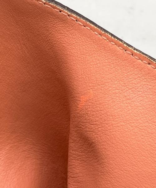 Salvatore Ferragamo（サルヴァトーレ フェラガモ）Salvatore Ferragamo (サルヴァトーレ フェラガモ) ガンチーニトートバッグ ブラウン×ピンクの古着・服飾アイテム