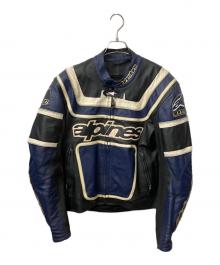 Alpinestars（アルパインスターズ）の古着「プロテクタージャケット ブルー×ブラック」｜ブルー×ブラック