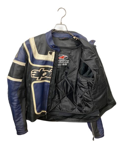 Alpinestars（アルパインスターズ）alpinestars (アルパインスターズ) プロテクタージャケット ブルー×ブラック ブルー×ブラック サイズ:EUR 48の古着・服飾アイテム