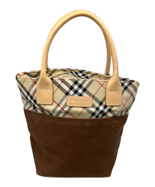 Burberry's（バーバリー）Burberry's (バーバリー) ノバチェックミニトートバッグの古着・服飾アイテム