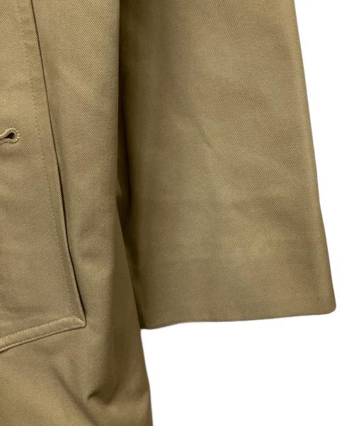Burberry's（バーバリー）Burberry's (バーバリー) 裏地ノバチェックステンカラーコート カーキ サイズ:不明の古着・服飾アイテム
