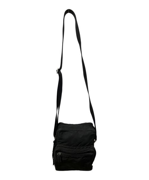 PRADA（プラダ）PRADA (プラダ) テスートショルダーバッグ ブラックの古着・服飾アイテム