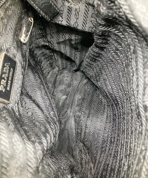 PRADA（プラダ）PRADA (プラダ) テスートショルダーバッグ ブラックの古着・服飾アイテム