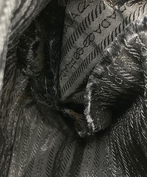 PRADA（プラダ）PRADA (プラダ) テスートショルダーバッグ ブラックの古着・服飾アイテム