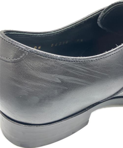 浅草靴誂（アサクサカチョウ）浅草靴誂 (アサクサカチョウ) ストレートチップシューズ ブラック サイズ:25.5の古着・服飾アイテム