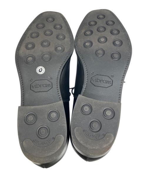 浅草靴誂（アサクサカチョウ）浅草靴誂 (アサクサカチョウ) ストレートチップシューズ ブラック サイズ:25.5の古着・服飾アイテム