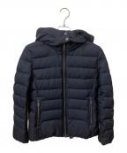 nano・universeナノ・ユニバース）の古着「サージショートダウン」｜ネイビー