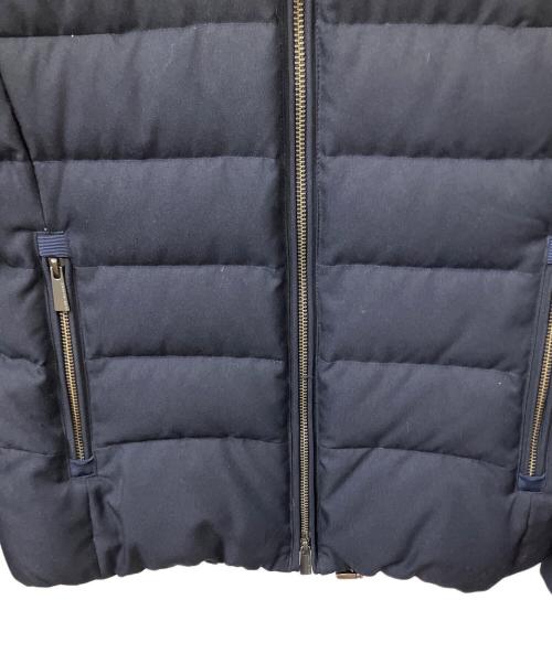 nano・universe（ナノ・ユニバース）nano・universe (ナノ・ユニバース) サージショートダウン ネイビー サイズ:Mの古着・服飾アイテム