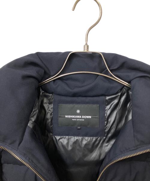 nano・universe（ナノ・ユニバース）nano・universe (ナノ・ユニバース) サージショートダウン ネイビー サイズ:Mの古着・服飾アイテム