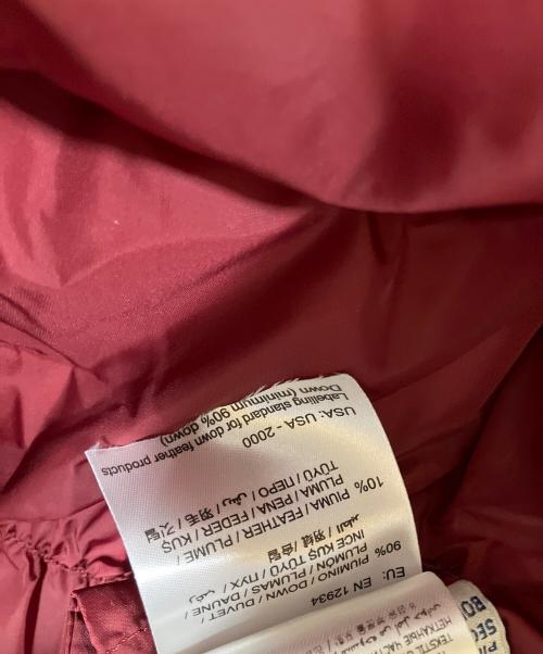 MONCLER（モンクレール）MONCLER (モンクレール) SANGLIER ダウンジャケット レッド サイズ:1の古着・服飾アイテム