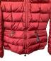 中古・古着 MONCLER (モンクレール) SANGLIER ダウンジャケット レッド サイズ:1：45000円