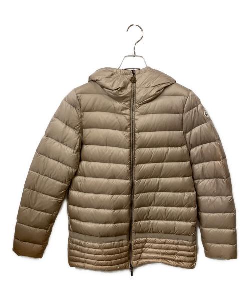 MONCLER（モンクレール）MONCLER (モンクレール) ダウンジャケット ベージュの古着・服飾アイテム