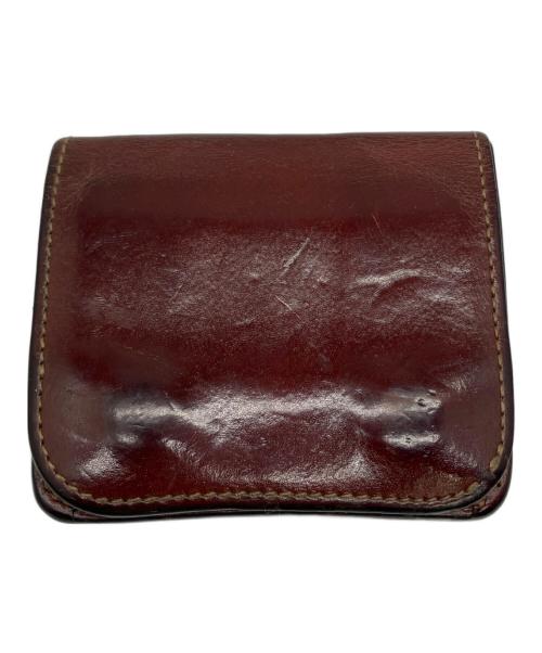 WILDSWANS（ワイルドスワンズ）WILDSWANS (ワイルドスワンズ) レザーコインウォレット ボルドーの古着・服飾アイテム