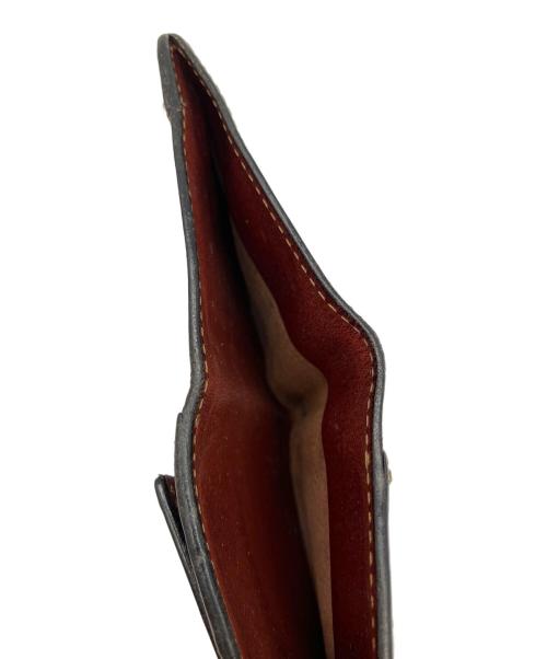 WILDSWANS（ワイルドスワンズ）WILDSWANS (ワイルドスワンズ) レザーコインウォレット ボルドーの古着・服飾アイテム