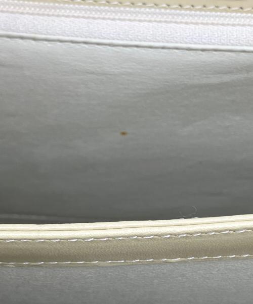 GIVENCHY（ジバンシィ）GIVENCHY (ジバンシィ) クラシカルレザーハンドバッグ アイボリーの古着・服飾アイテム