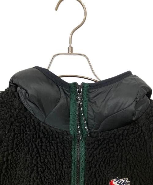 NIKE（ナイキ）NIKE (ナイキ) ボアフリース キルティングジャケット ブラック サイズ:Sの古着・服飾アイテム