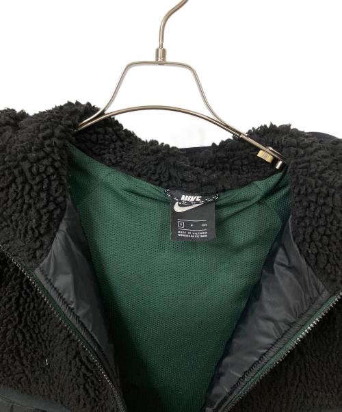 NIKE（ナイキ）NIKE (ナイキ) ボアフリース キルティングジャケット ブラック サイズ:Sの古着・服飾アイテム