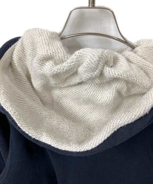 Champion（チャンピオン）Champion (チャンピオン) stussy (ステューシー) stussy×Championプルオーバーパーカー ネイビー サイズ:Mの古着・服飾アイテム