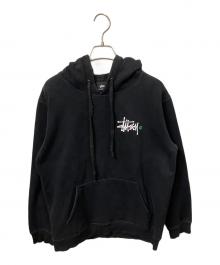 stussy（ステューシー）の古着「ロゴパーカー ブラック」｜ブラック