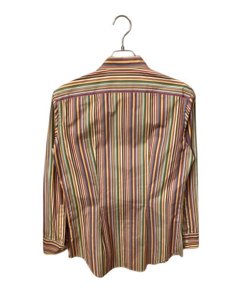 PAUL SMITH（ポールスミス）PAUL SMITH (ポールスミス) 長袖シャツ ストライプ マルチカラー サイズ:Mの古着・服飾アイテム
