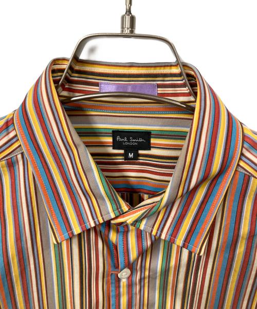 PAUL SMITH（ポールスミス）PAUL SMITH (ポールスミス) 長袖シャツ ストライプ マルチカラー サイズ:Mの古着・服飾アイテム