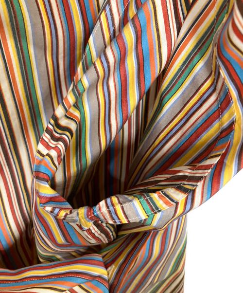 PAUL SMITH（ポールスミス）PAUL SMITH (ポールスミス) 長袖シャツ ストライプ マルチカラー サイズ:Mの古着・服飾アイテム