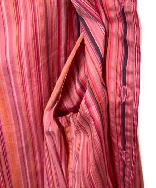 PAUL SMITH（ポールスミス）Paul Smith (ポールスミス) ストライプマルチカラーシャツ ピンク サイズ:Mの古着・服飾アイテム