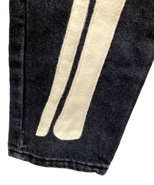 mnml（ミニマル）mnml (ミニマル) スカルボーンデニムパンツ ブラック サイズ:73.5cm（W29）の古着・服飾アイテム