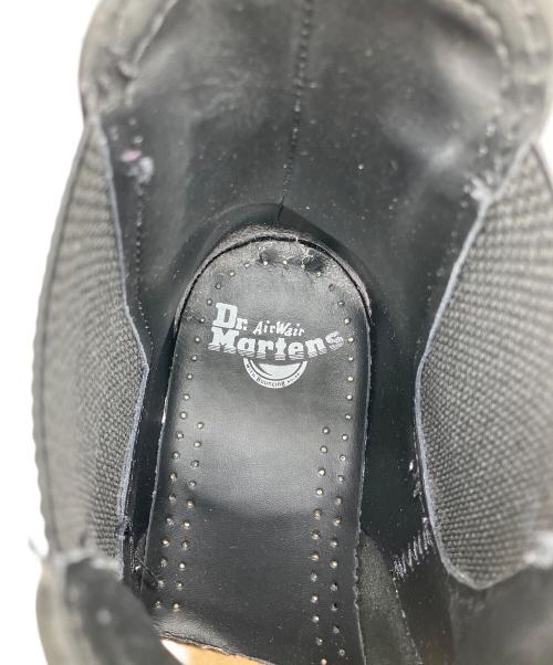Dr.Martens（ドクターマーチン）Dr.Martens (ドクターマーチン) ホワイトステッチ　チェルシーブーツ ブラック サイズ:27の古着・服飾アイテム