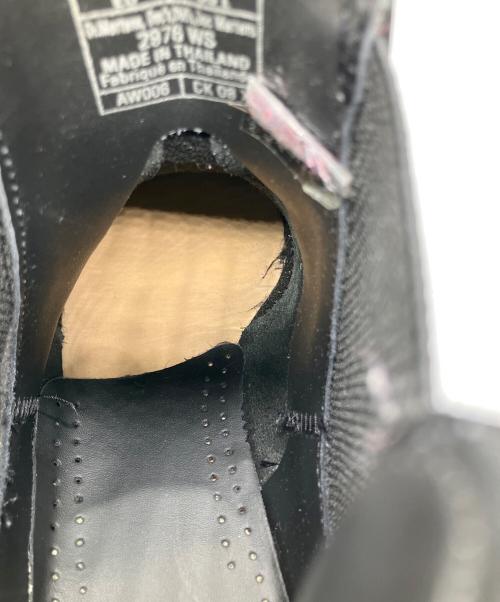 Dr.Martens（ドクターマーチン）Dr.Martens (ドクターマーチン) ホワイトステッチ　チェルシーブーツ ブラック サイズ:27の古着・服飾アイテム