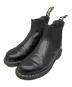 Dr.Martens（ドクターマーチン）の古着「ホワイトステッチ　チェルシーブーツ」｜ブラック