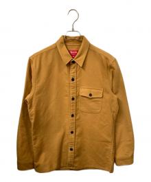 SUPREME（シュプリーム）の古着「モールスキンフィールドシャツ」｜ライトベージュ