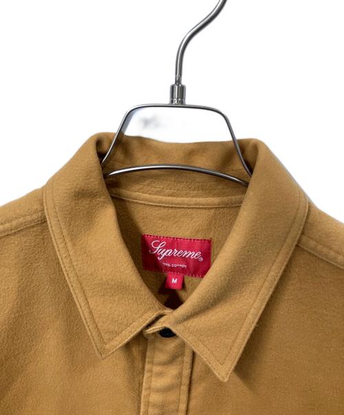 SUPREME（シュプリーム）Supreme (シュプリーム) モールスキンフィールドシャツ ライトベージュ サイズ:Mの古着・服飾アイテム