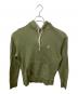 maison kitsune（メゾンキツネ）の古着「GREY FOX HEAD PATCH CLASSIC HOODIE」｜オリーブ