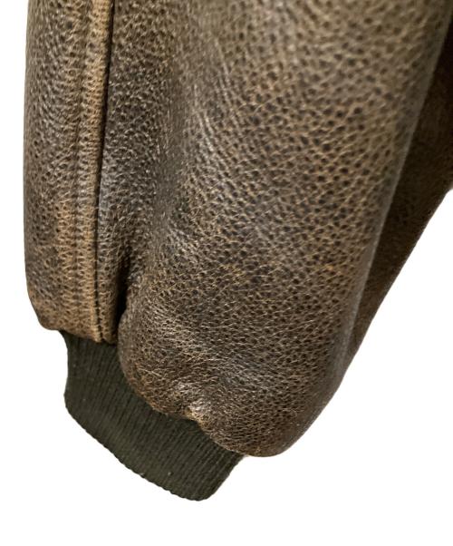 DANBURY（ダンベリー）DANBURY (ダンベリー) レザージャケット ブラウン サイズ:Lの古着・服飾アイテム