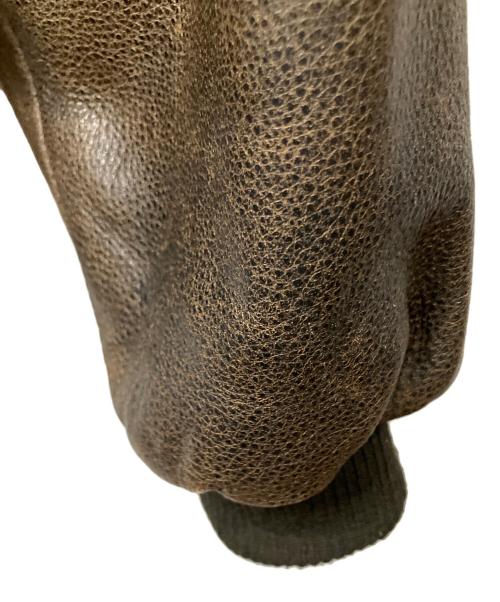 DANBURY（ダンベリー）DANBURY (ダンベリー) レザージャケット ブラウン サイズ:Lの古着・服飾アイテム