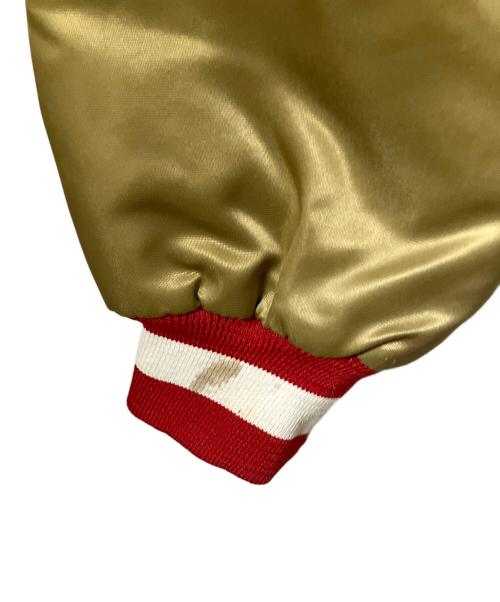 NFL（エヌエフエル）NFL (エヌエフエル) Chalk Line (チョークライン) ナイロンスタジャン NFL ゴールド サイズ:Sの古着・服飾アイテム