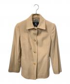 BURBERRY LONDONバーバリーロンドン）の古着「ノヴァチェックライナー ショートコート」｜ベージュ