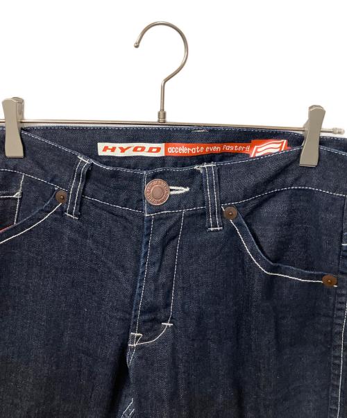 HYOD（ヒョウドウ）HYOD (ヒョウドウ) スポーツデニムパンツ ネイビー サイズ:W34の古着・服飾アイテム