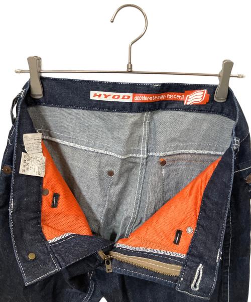 HYOD（ヒョウドウ）HYOD (ヒョウドウ) スポーツデニムパンツ ネイビー サイズ:W34の古着・服飾アイテム